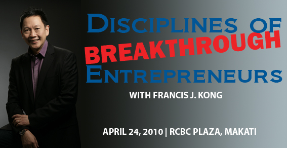 Disciplines of Breakthrough Entrepreneurs